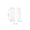 Z-Lite Keaton Outdoor Wall, 1-Light, 5.5 In.W x 3 In.L x 12.5 In.H, Black/White 520S-BK-LED - alternate 2